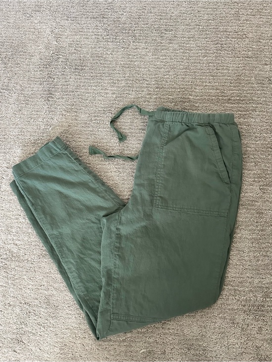 Eileen Fisher Pants - Eileen Fisher 100% Cotton Patch Pocket Tapered Pant